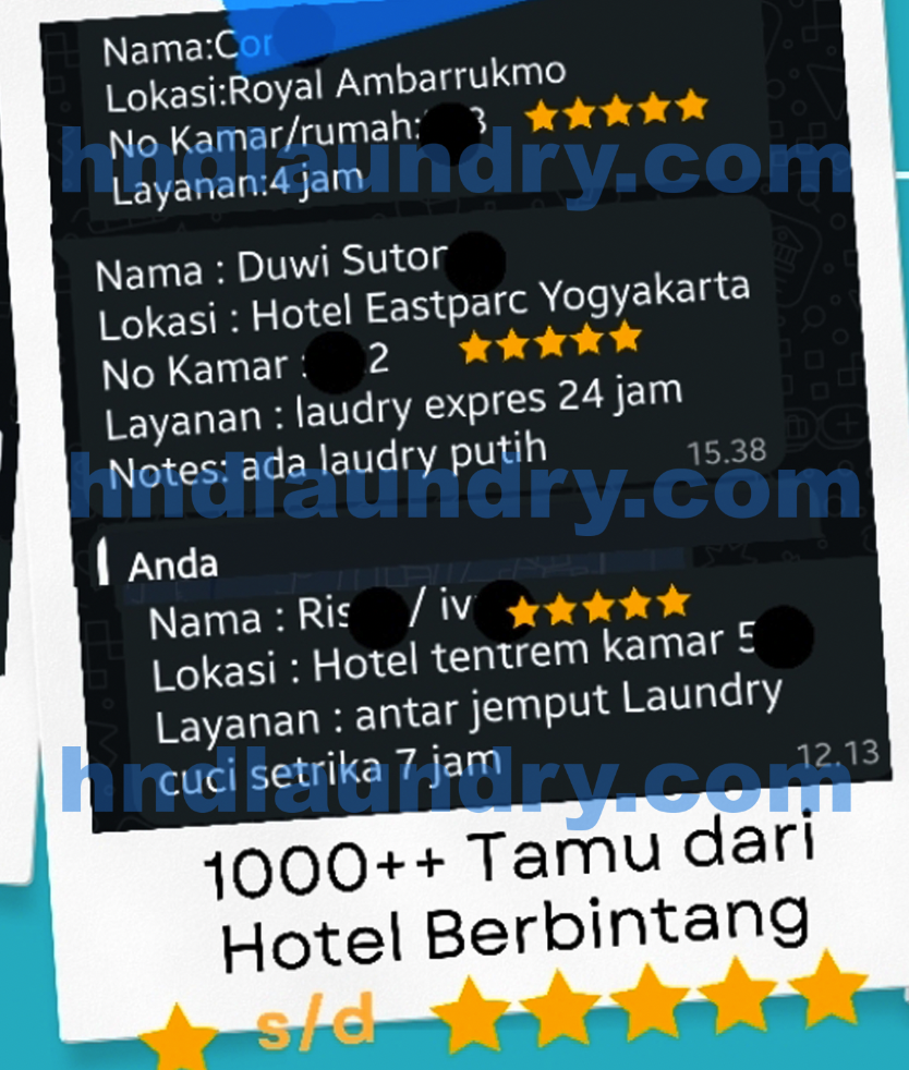 Pelanggan tercinta dari Hotel Berbintang